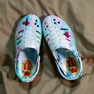 Sketchers Cali Gear Water Shoes Sandals Clogs Little Girls size 1 M New